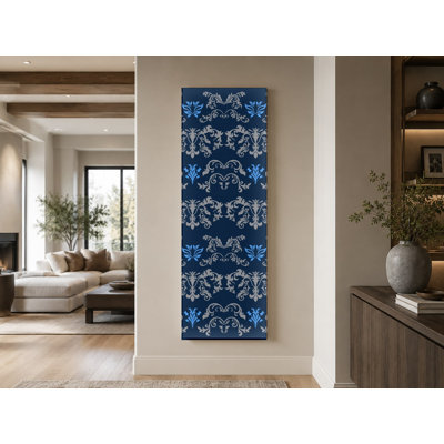 Marine et bleu royal Baroque - Équipes nationales de football sur toile
