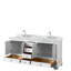 Ensemble de meuble-lavabo double 72 "avec miroir Deborah-59132585-98284204