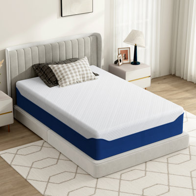 Medium Firm Memory Foam Mattress With Breathable Cover, Pressure Relief, Certipur-US® Certified, 10" / 12" / 20