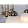 Brazell 5-Light Antique Brass Down Light Shaded Chandelier Alabaster Style Glass