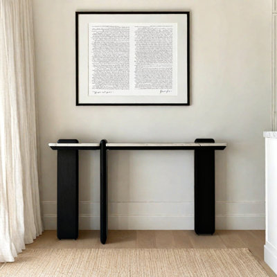 Modern Minimalist Art Design Console Table