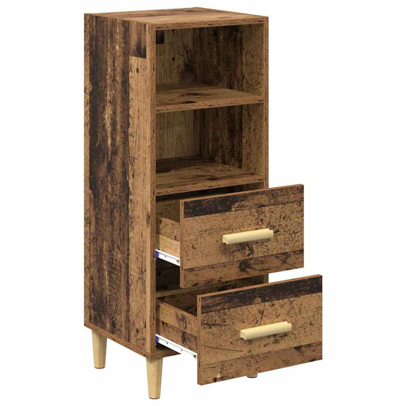 34.5cm Sideboard, Old Wood