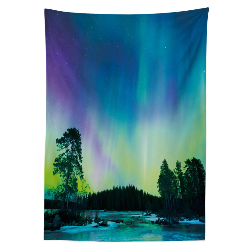 Aurora Borealis Tablecloth, 84" x 60"