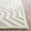 Tapis géométrique en laine touffeté à la main Deedgra-17989487