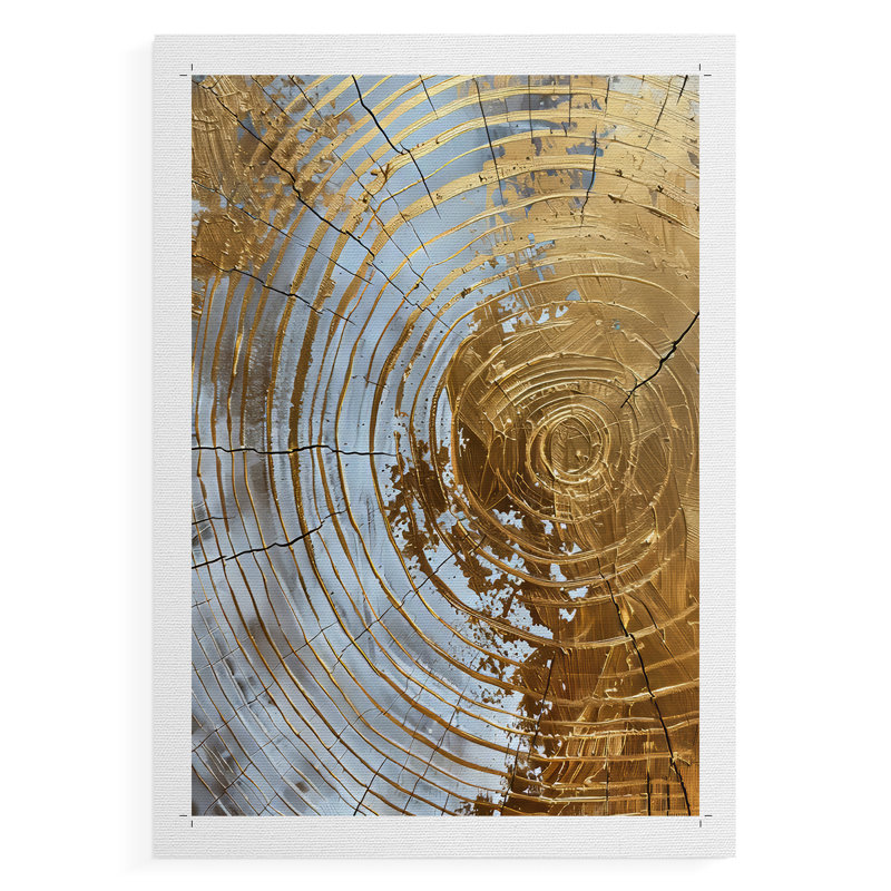 Série ABSTRACT CXL - Impression sur toile seulement - NON CADRE, H 36 po x l 24 po