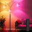 Lampe tricolore à trois têtes à température et intensité variable: créez une ambiance douillette