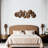 Handmade Boho Abstract Wall Decor on Metal