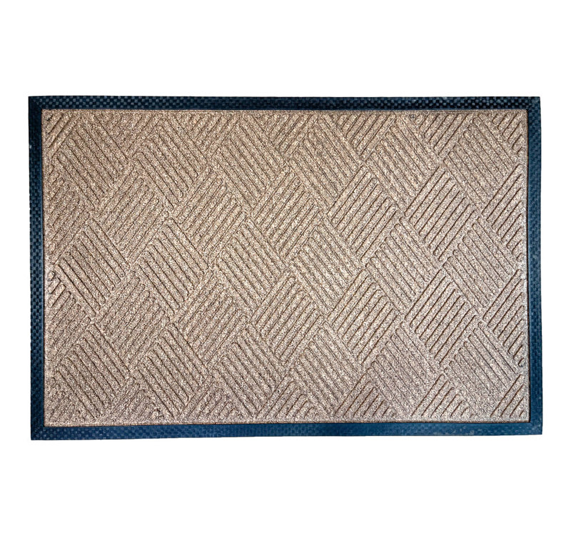 Paillasson Zoeey, 72 po x 48 po, Marron