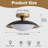 11.8" Dimmable Led Dome Semi Flush Mount-1677792120