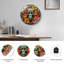 Horloge murale en verre 16 po