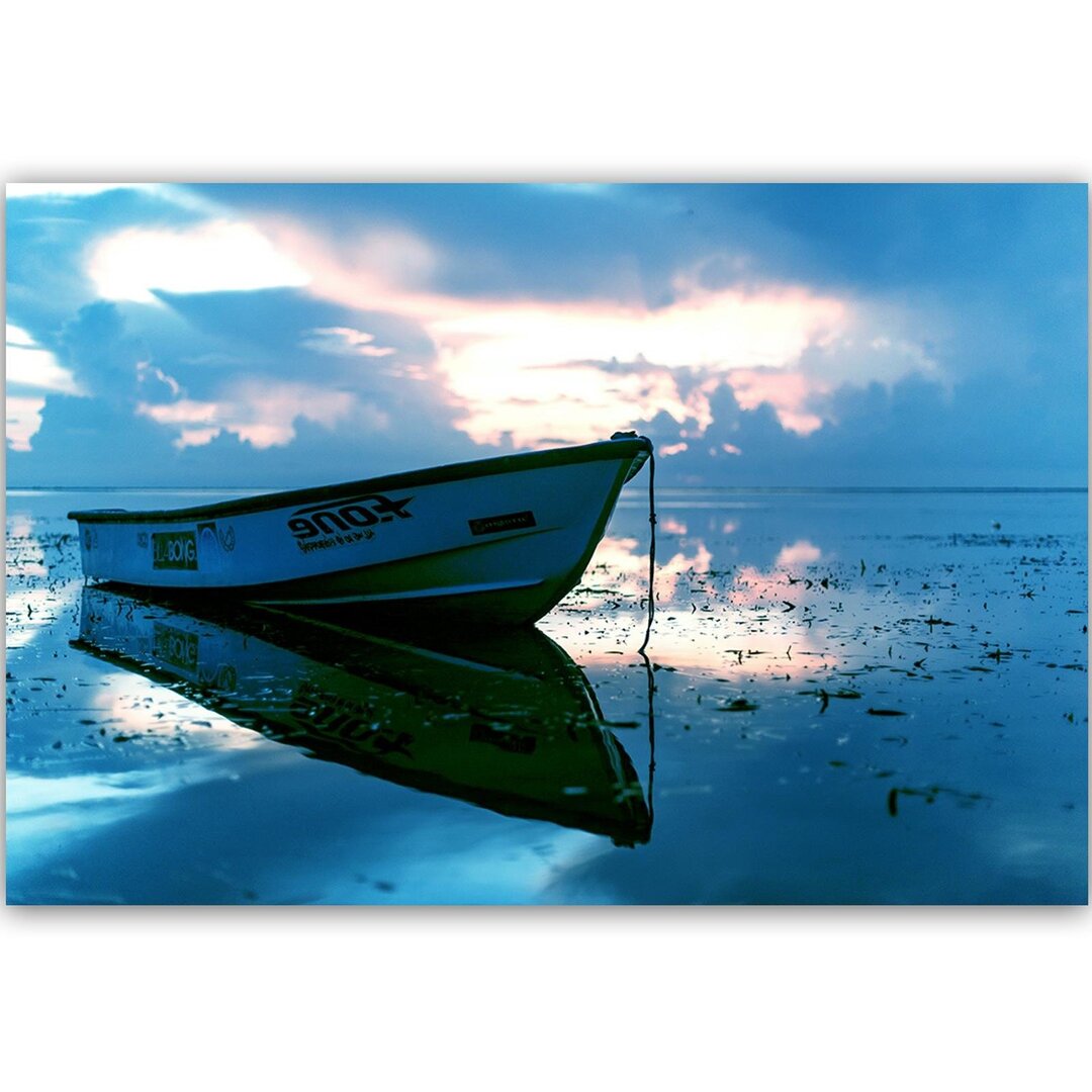 Leinwandbild Boot auf dem Meer