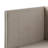 Upholstered Daybed with Nailhead Trim in Beige
