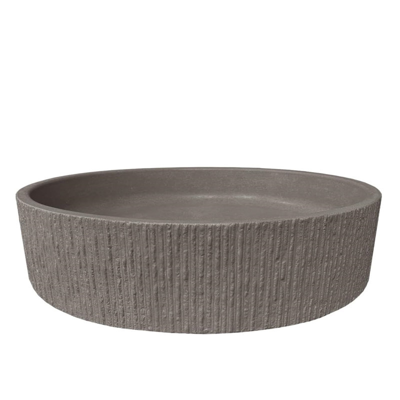 Groov 16'' L Bathroom Sink, Oil-Rubbed Bronze, Shadow