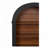Russell Arched Wood Bookcase with 4 Open Shelves-129508846