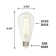 60 Watt Equivalent ST19 E26/Medium (Standard) Dimmable 2700K LED Bulb