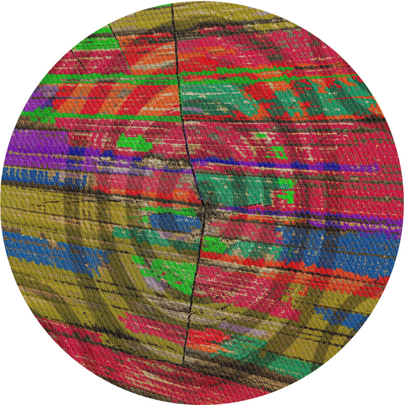Indoor Rug, Round 7'