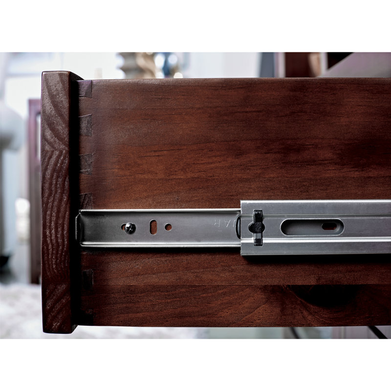 Meuble télé en bois massif pour téléviseur de 75 po ou moins Saragossa