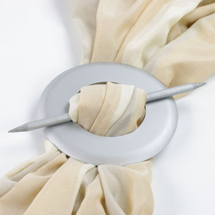 Wood 20cm Curtain Holdback/Tieback