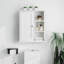Armoire de rangement murale surélevée au-dessus de la toilette Armoire de rangement murale Armoires à pharmacie en bois-1520869220