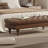 Leather Match Upholstered Bench-100479316