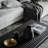 Modern Black Solid Manufactured Wood Rectangular Coffee Table