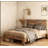 King Size Wooden Platform Bed Frame with Noise-Free Design, Easy Assembly, and Spacious Under-Bed Storage, Dark Brown Finish