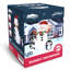 Décoration gonflable pingouin bonhomme de neige 6 pi avec lumières DEL multicolores intégrées