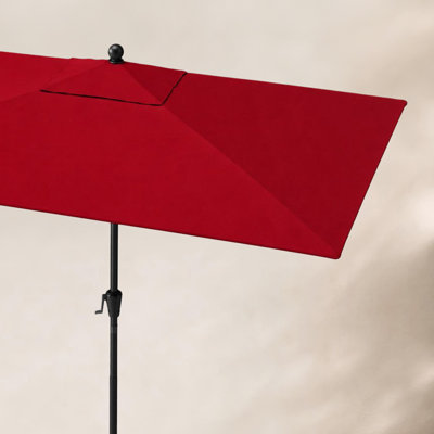 Natalie 103'' x 78'' Rectangular Market Umbrella