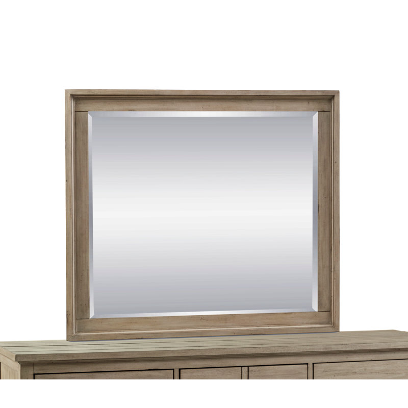 Miroir, aucun assemblage requis, finition gris verger