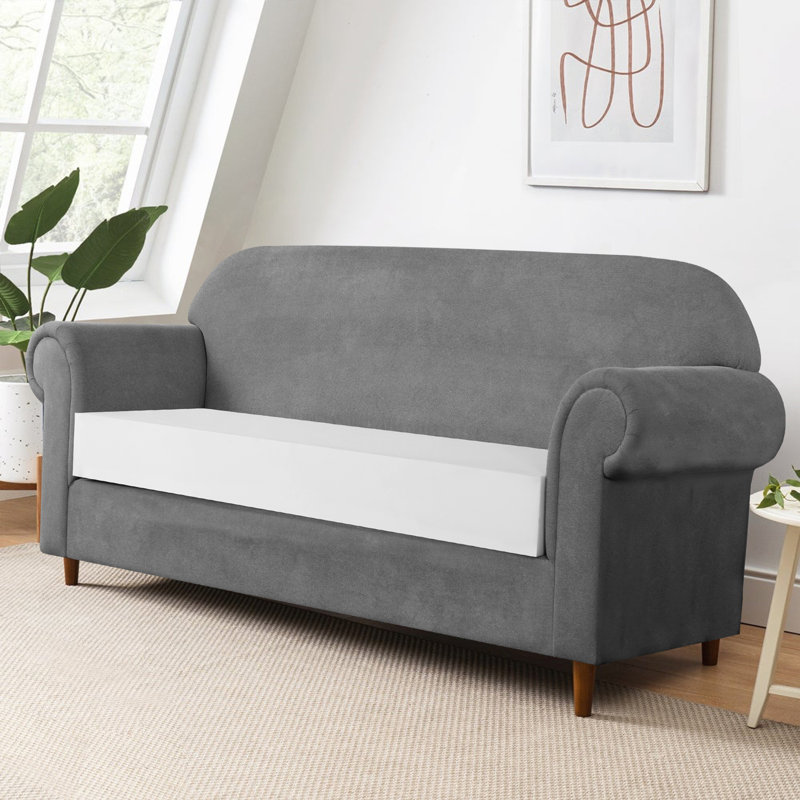 Coussin rembourré en mousse à haute densité DIY Upholstery, H 6 po x l 24 po x L 72 po