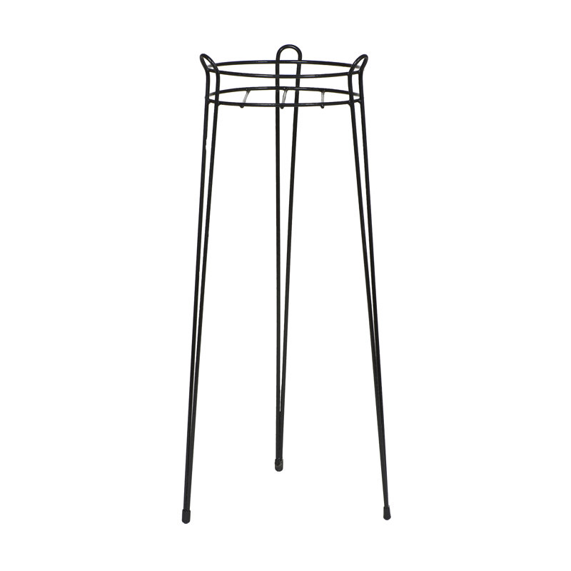Support à plante Bowersox, Noir, H 30 po x l 10 po x P 10 po