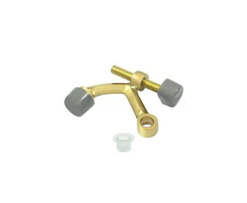 Door Stop, Unlacquered Brass