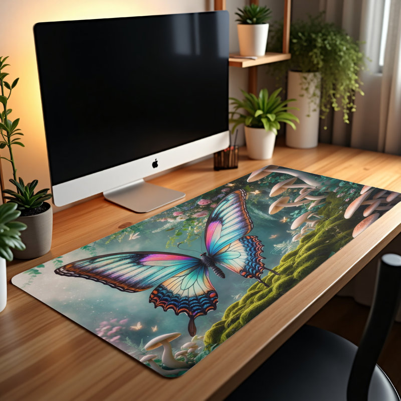 Polyester Desk Pad, 31.5x15.5