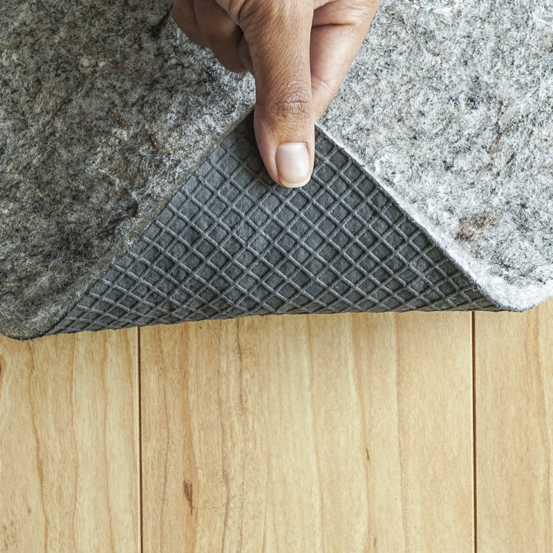 Superior Lock 0.25" Felt and Rubber Rug Pad, Rectangle 7' x 10'