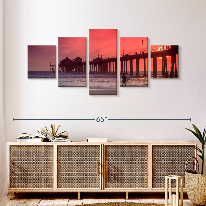 Huntington Aydden Sunset, H 24 po x l 55 po