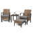 Brown Frame/Dark Gray Cushion selected