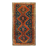 Turkish Kazak One-of-a-Kind 3'8" X 7'6" Area Rug