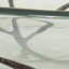 Saffa Glass Kitchen Clear Serving Bowl with Black Metal Branch Stand-112024781