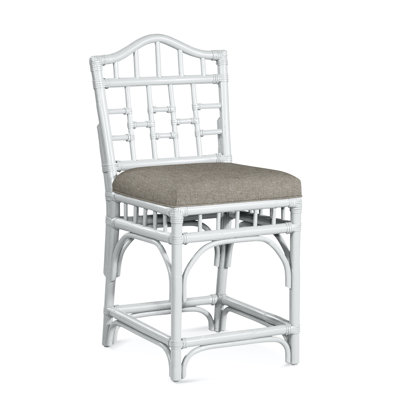 Chippendale Upholstered Counter Stool