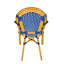 Chaise bistro en rotin Arms PE par Chivari-120640663