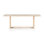 Clarita Solid Wood Dining Table