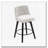 Linen Upholstery Button Tufted Back-1372075162