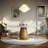 Simple Artificial marble Round Dining Table Set-103446864