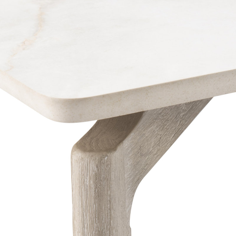 Aurora Outdoor Teak Coffee Table, 15" H x 54" W x 30" D