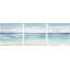 «Beach On II» par Marmont Hill - ensemble de 3 reproductions sur toile flottantes-61106027