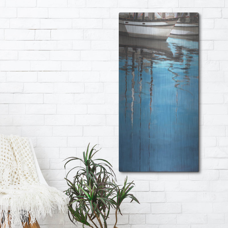 Art mural en métal luxueux «Set Sail 11» par DAG, Inc, 24 po x 48 po, H 48 po x l 24 po