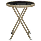 Faizal Folding Rattan Coffee Table