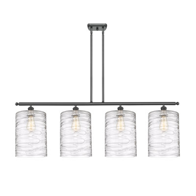 Luminaire suspendu tambour 4 lumières Dublin