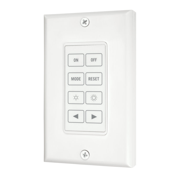 Wireless Wall Mount Touchpad for White LED Dimmers