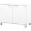 Armoire de rangement basse de 36 po de largeur à 2 portes DeSandre-1500597214